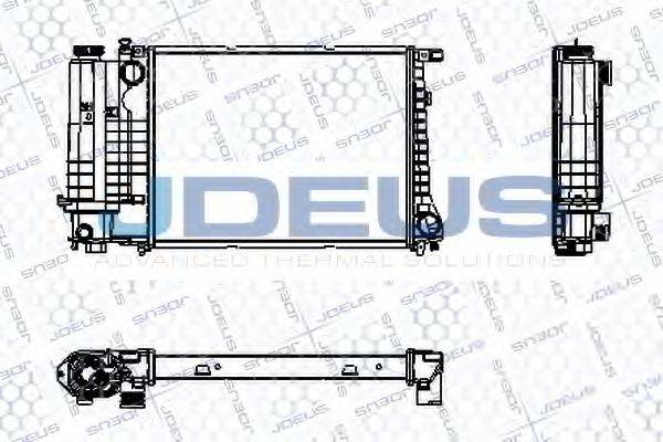 JDEUS RA0050570 Радіатор, охолодження двигуна