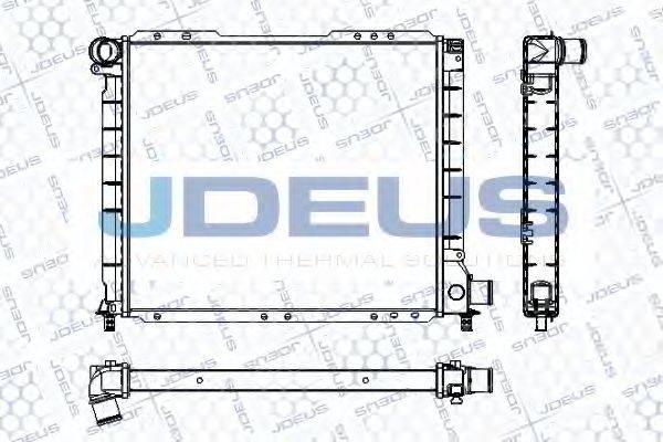 JDEUS RA0110260 Радіатор, охолодження двигуна