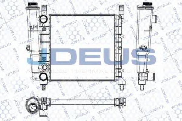 JDEUS RA0110380 Радіатор, охолодження двигуна