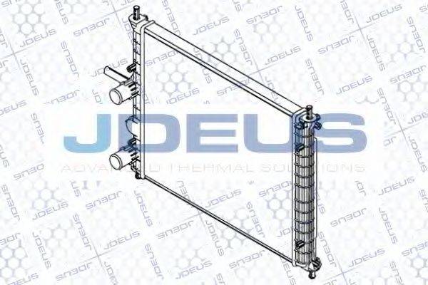 JDEUS RA0111170 Радіатор, охолодження двигуна