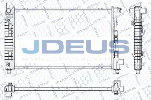 JDEUS RA0170900 Радіатор, охолодження двигуна