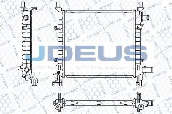 JDEUS RA0121002 Радіатор, охолодження двигуна