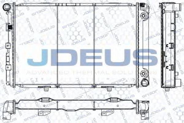 JDEUS RA0170170 Радіатор, охолодження двигуна