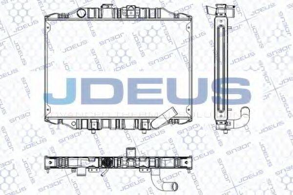 JDEUS RA0180070 Радіатор, охолодження двигуна