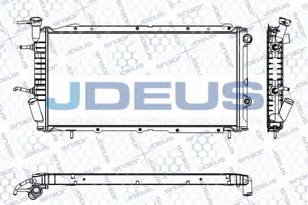 JDEUS RA0260061 Радіатор, охолодження двигуна