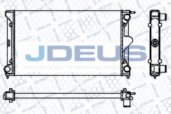 JDEUS RA0300291 Радіатор, охолодження двигуна