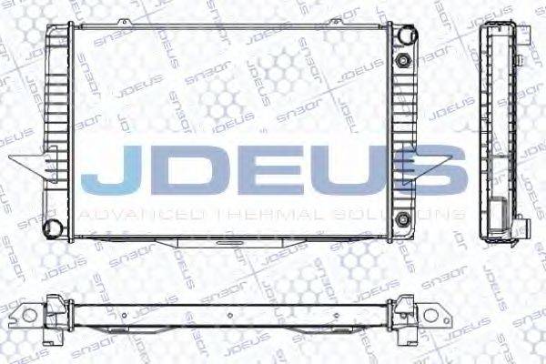 JDEUS RA0310470 Радіатор, охолодження двигуна