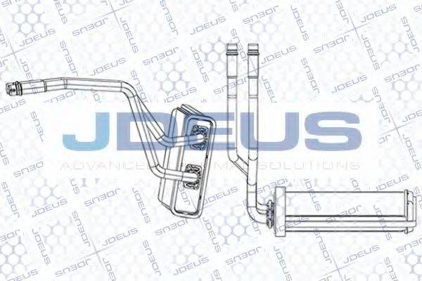 JDEUS RA2110940 Теплообмінник, опалення салону