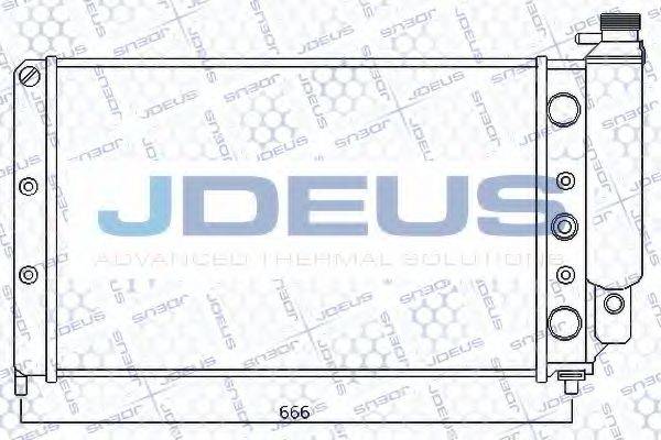 JDEUS 023V07 Радіатор, охолодження двигуна