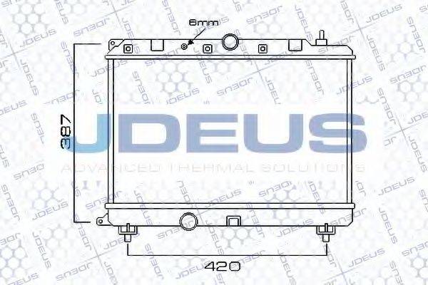 JDEUS 002M04 Радіатор, охолодження двигуна