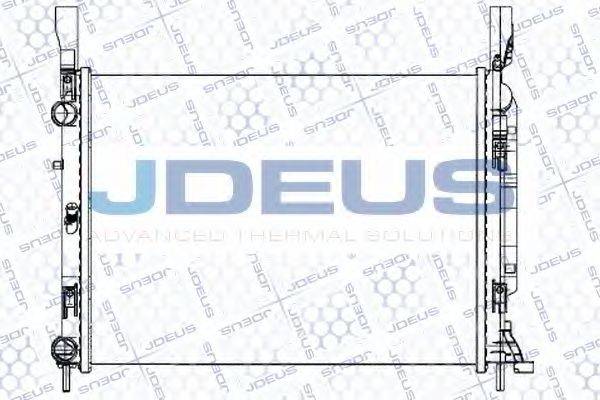 JDEUS 023M34 Радіатор, охолодження двигуна