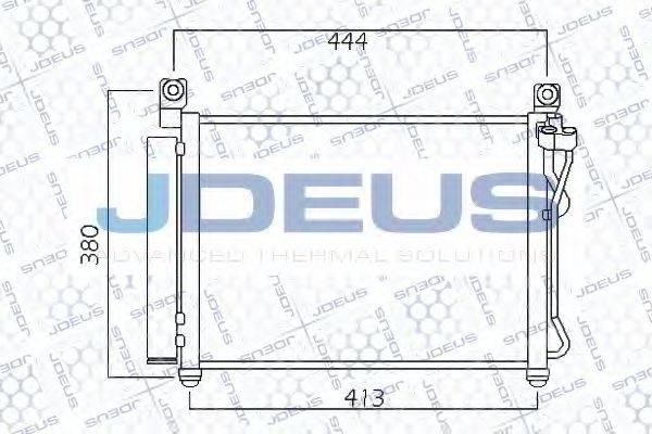 JDEUS 765M14 Конденсатор, кондиціонер