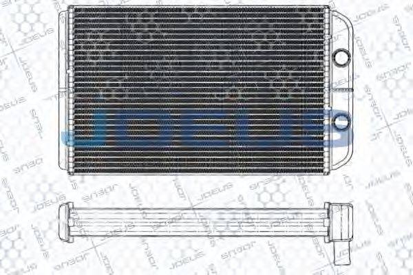 JDEUS RA2110181 Теплообмінник, опалення салону