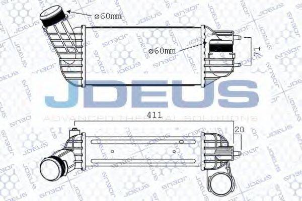 JDEUS 821M40A Інтеркулер