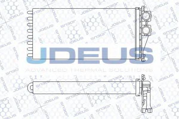 JDEUS 221M42 Теплообмінник, опалення салону