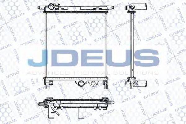 JDEUS RA0300600 Радіатор, охолодження двигуна