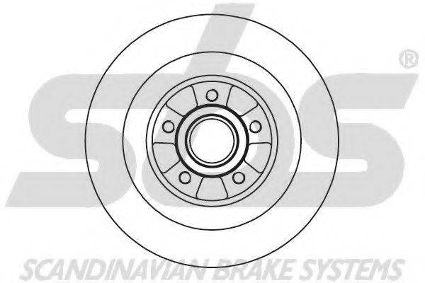 SBS 1815203943 гальмівний диск
