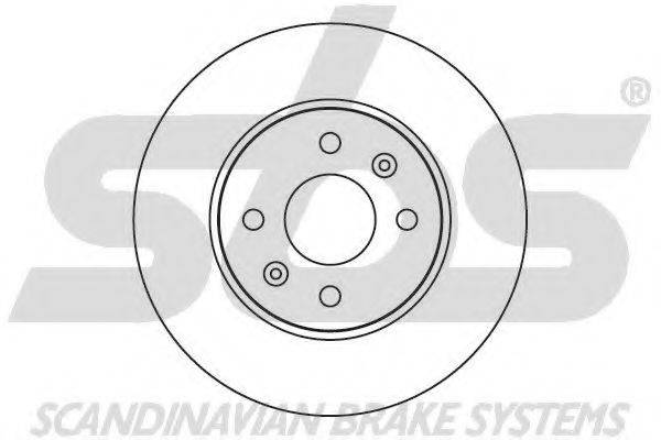 SBS 1815205012 гальмівний диск