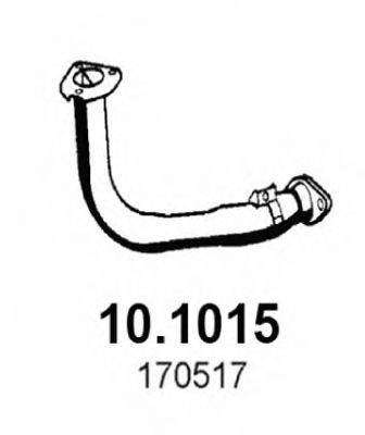 ASSO 101015 Труба вихлопного газу