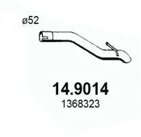 ASSO 149014 Труба вихлопного газу