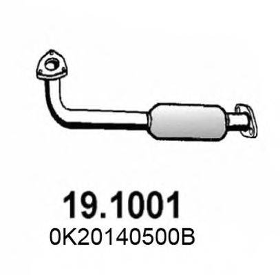 ASSO 191001 Труба вихлопного газу