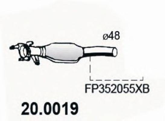 ASSO 200019 Каталізатор