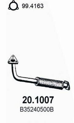ASSO 201007 Труба вихлопного газу
