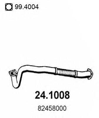 ASSO 241008 Труба вихлопного газу