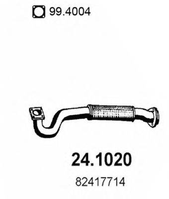 ASSO 241020 Труба вихлопного газу
