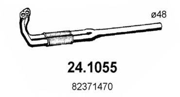 ASSO 241055 Труба вихлопного газу