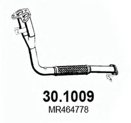 ASSO 301009 Труба вихлопного газу