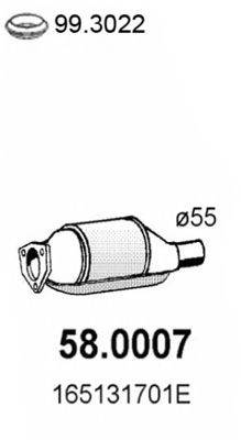 ASSO 580007 Каталізатор