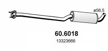 ASSO 606018 Середній глушник вихлопних газів