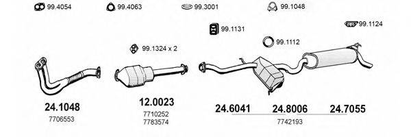 ASSO ART1252 Система випуску ОГ