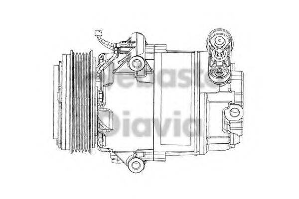 WEBASTO 82D0155929A Компресор, кондиціонер