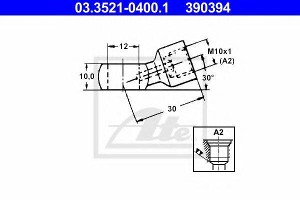 FTE A0273 Патрубок, трубопровід