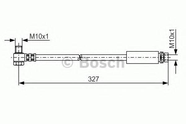 BOSCH 1987476095 Гальмівний шланг