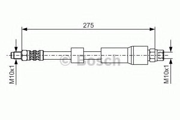 BOSCH 1987476174 Гальмівний шланг