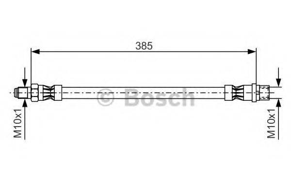 BOSCH 1987476439 Гальмівний шланг