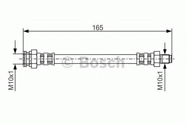 BOSCH 1987476454 Гальмівний шланг