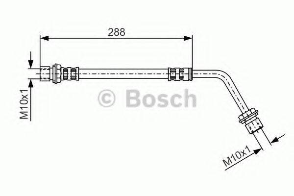 BOSCH 1987476508 Гальмівний шланг