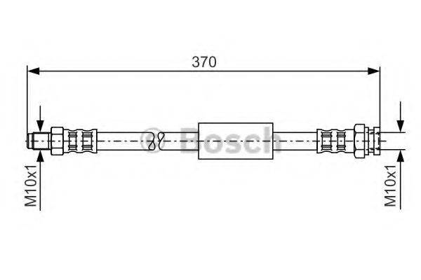 BOSCH 1987476683 Гальмівний шланг