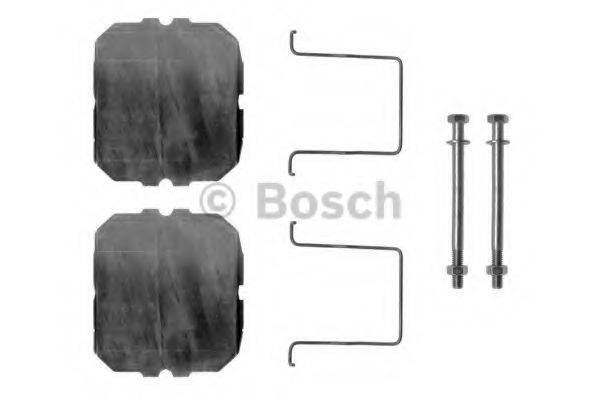 BOSCH 1987474069 Комплектуючі, колодки дискового гальма