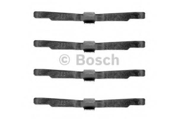 BOSCH 1987474096 Комплектуючі, колодки дискового гальма