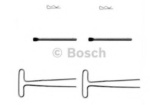 BOSCH 1987474174 Комплектуючі, колодки дискового гальма