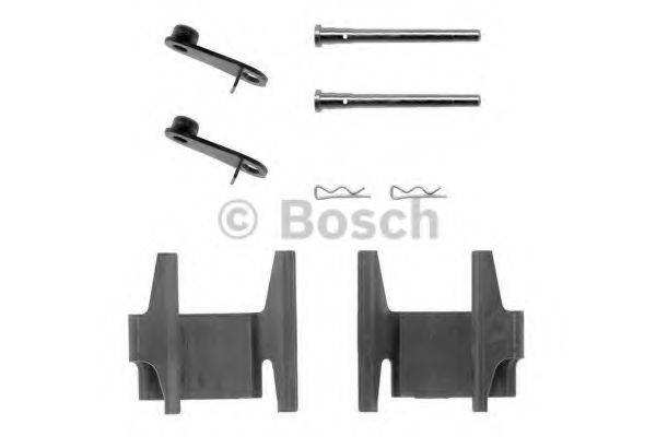 BOSCH 1987474198 Комплектуючі, колодки дискового гальма