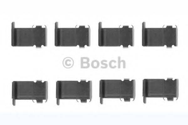 BOSCH 1987474232 Комплектуючі, колодки дискового гальма