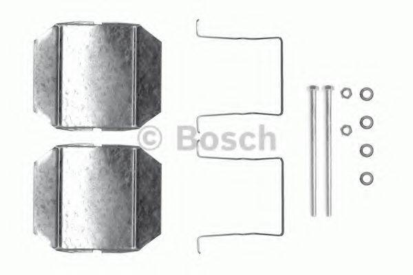 BOSCH 1987474333 Комплектуючі, колодки дискового гальма