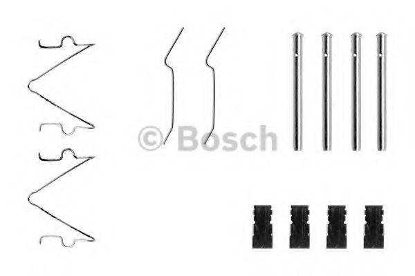 BOSCH 1987474358 Комплектуючі, колодки дискового гальма