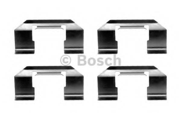 BOSCH 1987474359 Комплектуючі, колодки дискового гальма